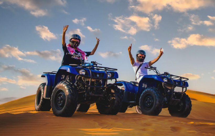 Thrilling Adventure: Desert Safari With Quad Biking